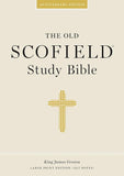 KJV Original Scofield Study Bible #391RRL LARGE PRINT Black Bonded Leather Indexed