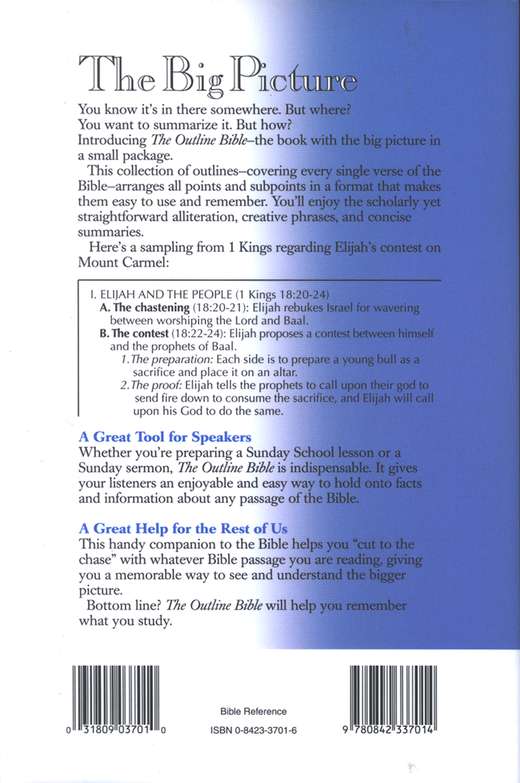 The Outline Bible – Scripture Truth