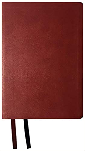 NASB 2020 Giant Print Text Bible-Maroon Leathertex