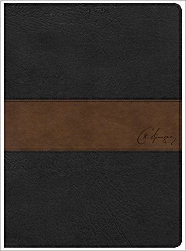 The CSB Spurgeon Study Bible Black/Brown LeatherTouch