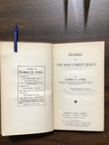 Speer, Robert E.- The Man Christ Jesus