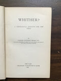 Briggs, Charles Augustus- Whither?