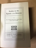 Shepardson, Daniel - Studies in Epistles to the Hebrews