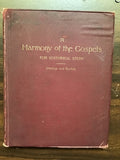 Stevens, Wm. Arnold & Burton, Ernest DeWitt- A Harmony of the Gospels