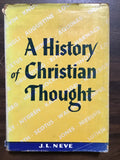 Neve, J.L.- A History of Christian Thought