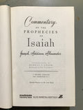 Alexander, Joseph Addison- Commentary on the Prophecies of Isaiah