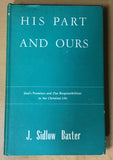 Baxter, J. Sidlow - His Part Our Part