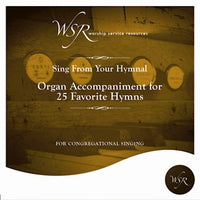 25 Favorite Hymns-Organ Accompaniement