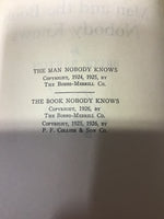 Barton, Bruce - The Man and the Book that Nobody Knows