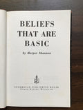 Shannon, Harper- Beliefs That Are Basic