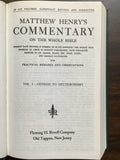 Henry, Matthew- Matthew Henry's Commentary on the Whole Bible 6 Volumes