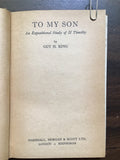 King, Guy H.- To My Son