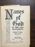 Stone, Nathan J.- Names of God in the Old Testament