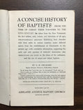 Orchard, G.H.- A Concise History of Baptists