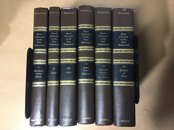 Robertson, A.T. - Word Pictures in the New Testament (5-volume set)