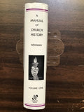 Newman, Albert Henry- A Manual of Church History Volume One
