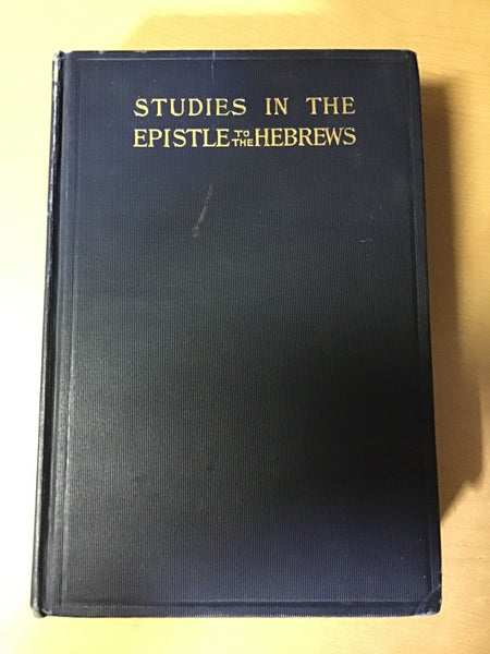 Shepardson, Daniel - Studies in Epistles to the Hebrews