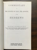 Plumer, William S.- Commentary on the Epistle of Paul, the Apostle, to the Hebrews