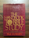 Karleen, Paul S.- The Handbook to Bible Study