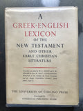 Arndt and Gingrich- A Greek- English Lexicon of the New Testament and Other Early Christian Literature