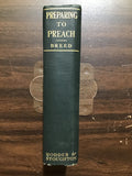 Breed, David R.- Preparing to Preach