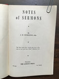 Pendleton, J.M.- Notes of Sermons