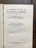 Davis, W. Hersey & McDowell, Edward A.- A Source Book of Interbiblical History