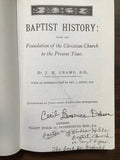 Cramp, J.M.- Baptist History