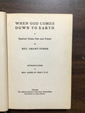 Stroh, Rev. Grant- When God Comes Down to Earth
