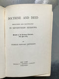 Jefferson, Charles Edward- Doctrine and Deed