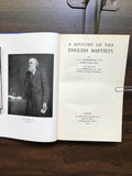 Underwood, A.C.- A History of the English Baptists