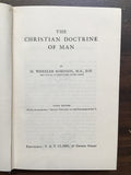 Robinson, H. Wheeler- The Christian Doctrine of Man