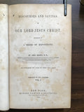 Brown, John- Discourses and Sayings of Our Lord Jesus Christ Volume I