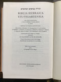 Stuttgartensia- Biblia Hebraica