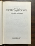 Pick, Aaron- Dictionary of Old Testament Words for English Readers
