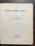 Edwards, G.M.- An English-Greek Lexicon