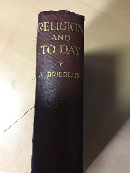 Brierley, J. - Religion and To-Day