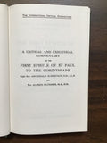 Robertson, Archibald and Plummer, Alfred- First Epistle of St. Paul to the Corinthians