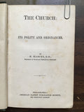 Harvey, H.- The Church: Its Polity and Ordinances.