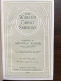 Kleiser, Grenville- The World's Great Sermons