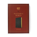 KJV Pastor’s Bible--- Black Genuine Leather