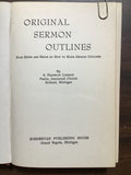 Logsdon, S. Franklin, Original Sermon Outlines