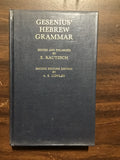 Kautzsch, E.- Gesenius' Hebrew Grammar