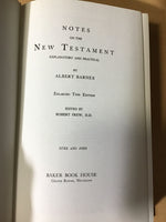 Barnes, Albert - Barnes notes on Matthew, Mark, Luke, and John (2-vol.)