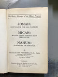 Feinberg, Charles Lee- Jonah, Micah and Nahum