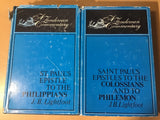 Lightfoot, J.B. - The Epistle of Paul to the Phillipians & The Epistles of Paul to the Colossians and to Philemon