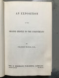 Hodge, Charles- Commentary on the Second Epistle to the Corinthians