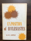 Leupold, H.C.- Exposition of Ecclesiastes