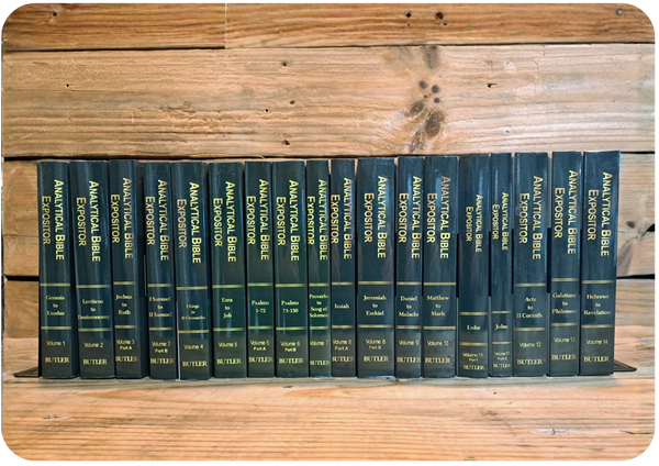 John G. Butler’s Analytical Bible Expositor: Old and New Testament Fourteen Volume Set