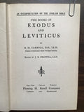 Carroll, B. H.- An Interpretation of the English Bible: The Books of Exodus and Leviticus